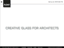 Tablet Screenshot of floatglassdesign.co.uk